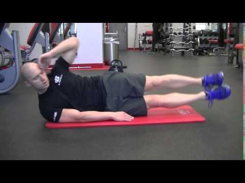 Lying Side Crunches