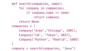 Python: The "None" Keyword