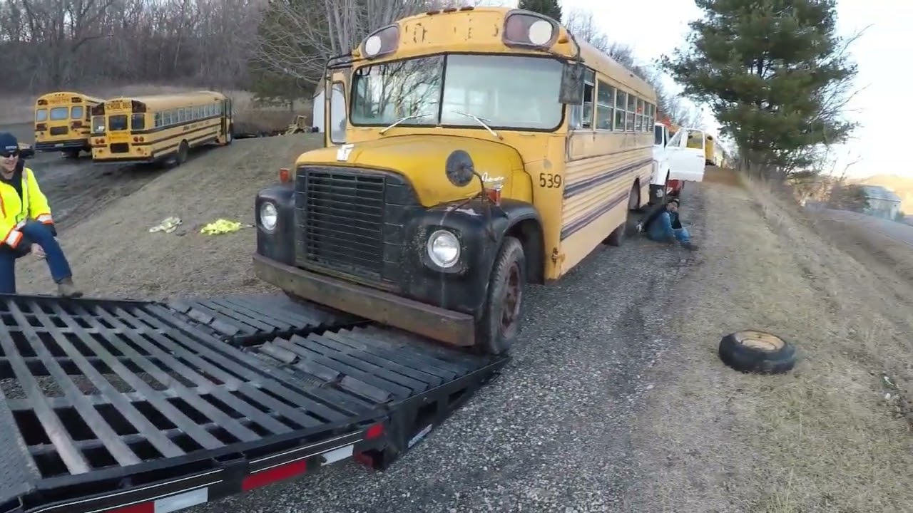 4-дневная спасательная операция на автобусе International Carpenter School Bus 1970, часть 3