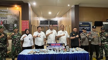 Razia Gabungan Bersama TNI, POLRI dan BNNP,Di Lapas 1 Bandar Lampung 