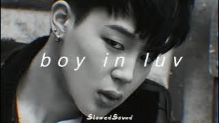 bts - boy in luv (slowed   reverb)