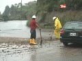 Granizada provoca inundación y deslizamientos