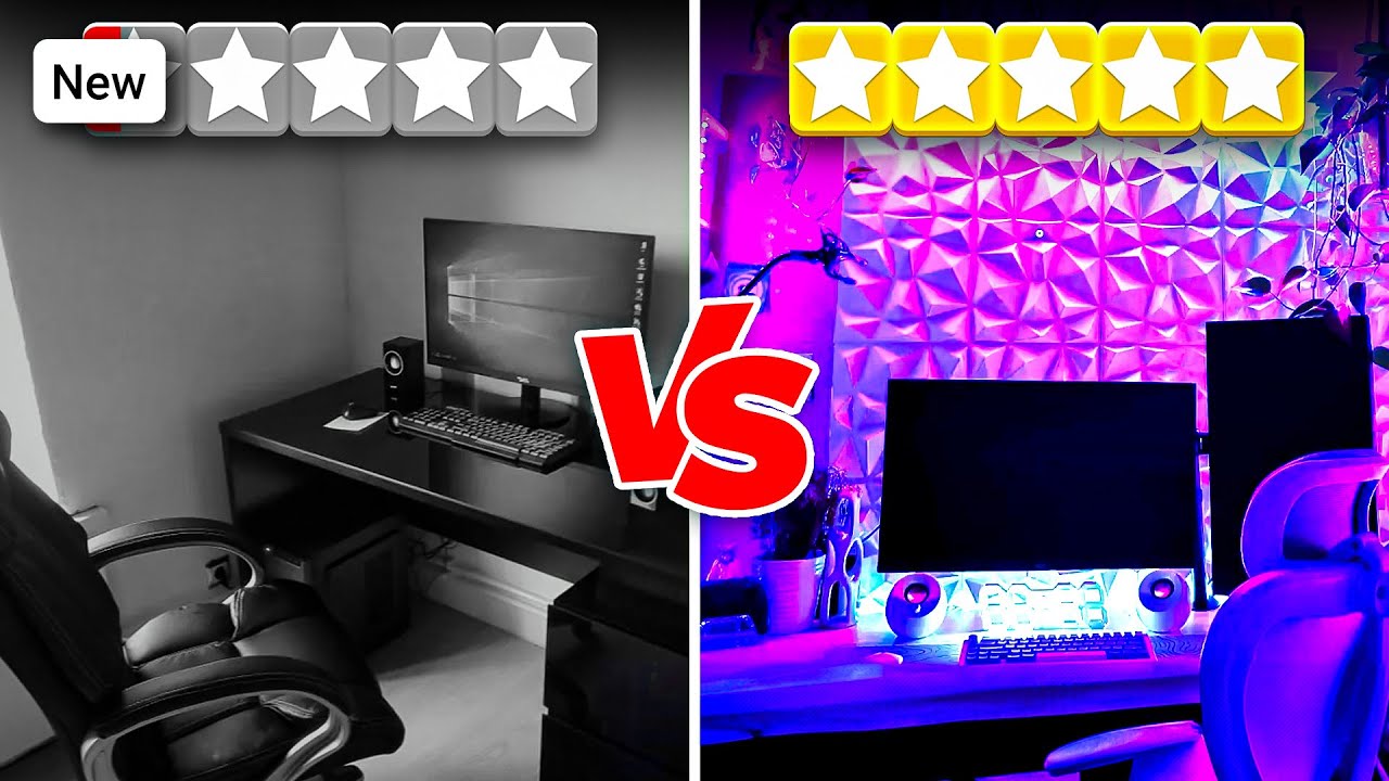 1 STAR vs 5 STAR Gaming Setups!