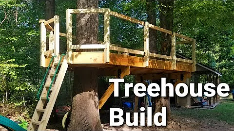 How to Build a Backyard Treehouse - Part 2