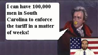 AHI - Unit 4 - Lesson 6 - Tarriff of Abominations, Nullification Crisis, 2nd National Bank, Trail of