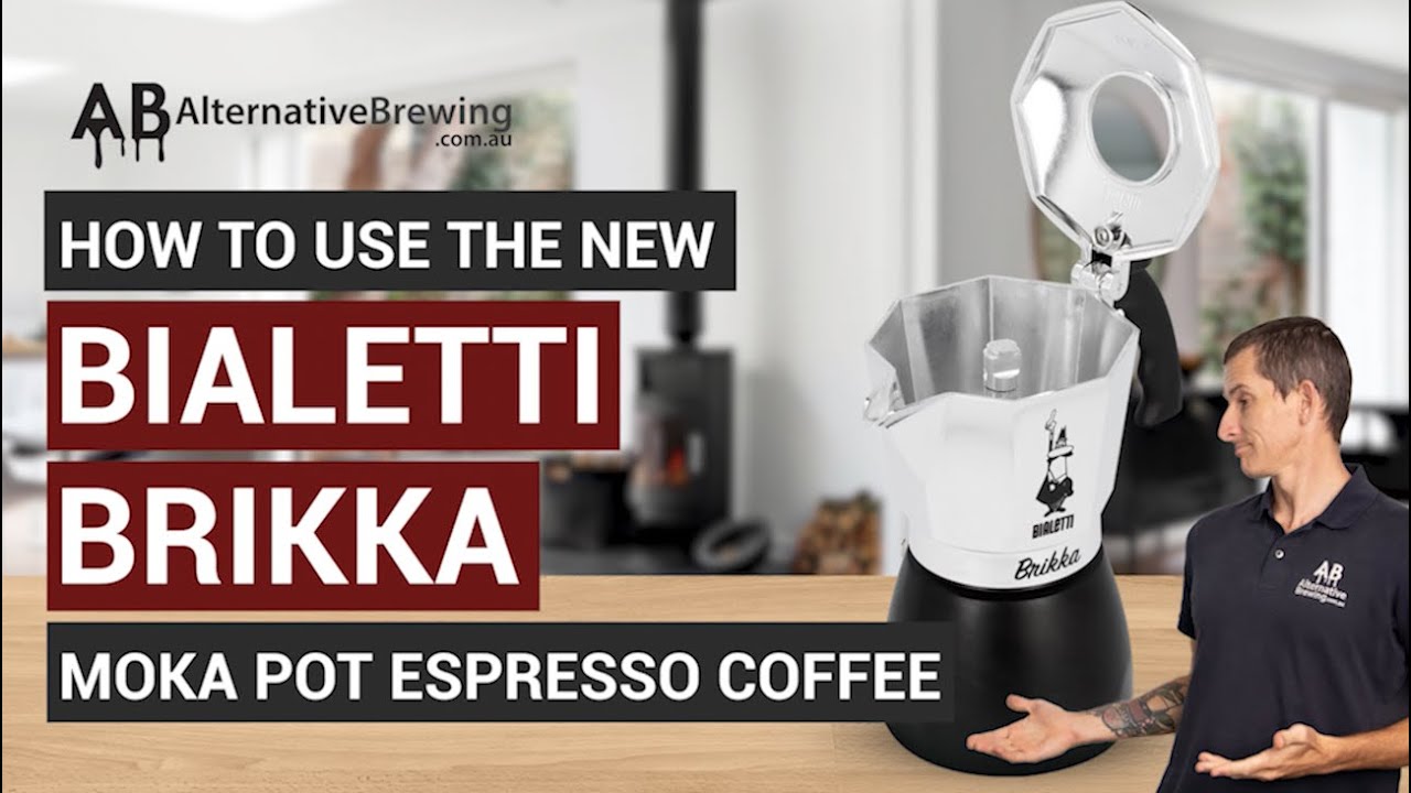 How to Use the New Bialetti Brikka Moka Pot for Espresso Coffee