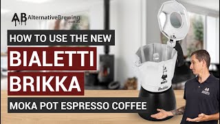 How to Use the New Bialetti Brikka Moka Pot for Espresso Coffee 2022
