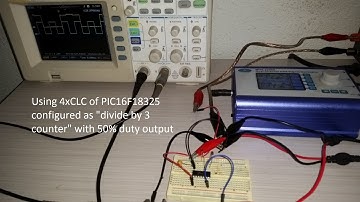 How to create Divide by 3 counter with PIC16F18325