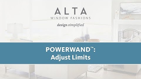 PowerWand: Adjust Limits