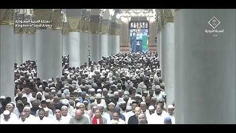 سورة العاديات بصوت الشيخ عبدالمحسن القاسم من المسجد النبوي الشريف