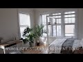 minimalistic studio apartment tour