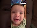 From giggles to grumbles… all in 5 seconds! #babygirl #cute #trending