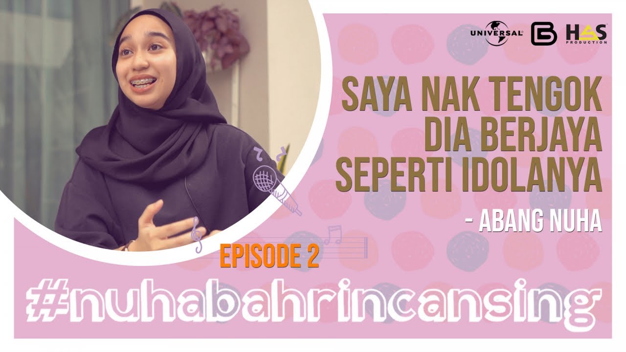 Nuha Bahrin Saya Nak Tengok Dia Berjaya Seperti Idolanya Vlog Episode 2 Nuhabahrincansing Youtube