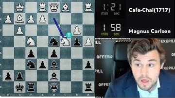 Magnus Carlsen Praises his 1700 Rated Opponent