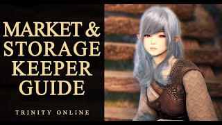 MARKETPLACE STORAGE KEEPER GUIDE FOR NEW PLAYERS AND BEGINNERS BLACK DESERT ONLINE BDO TUTORIAL