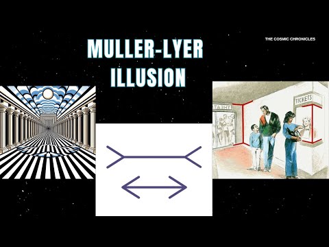 The Müller-Lyer Illusion Explained | How Our Eyes Deceive Us! by The Cosmic Chronicles