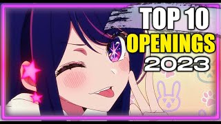 LOS 10 MEJORES OPENINGS ANIME DEL AÑO 2023 by Lolweapon 57,581 views 2 months ago 11 minutes, 8 seconds
