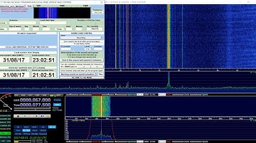 Multipsk Decode and Sychronize time with german DCF77 Code on 77.5 kHz