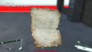 CRYENGINE Inventory system, notes