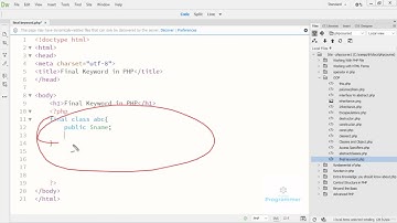 22. Final Keyword | Learn Complete Web Development Course Using PHP/MySQL