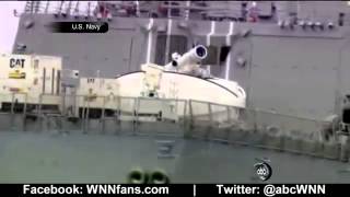 Navy's New Laser Weapon Blasts Bad Guys From Air, Sea