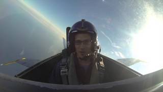 Virginian-Pilot reporter flies with the Blue Angels
