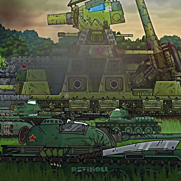 KV-44 is already close to the USSR 💀🔥 #edit #gerand #ww2 #мультикитанки #геранд #military