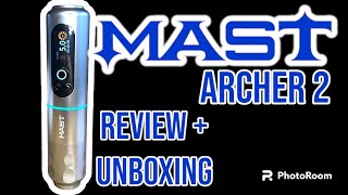 ✅ HIGHEST REVIEWED TATTOO MACHINE BY MAST!? DRAGONHAWK’S MAST ARCHER 2 REVIEW!