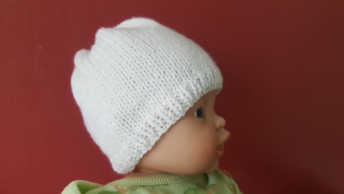 SOONHUA - 2 gorros de bebé recién nacido, gorro de punto para bebé de 0 a 2  años