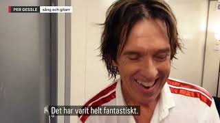 2019-08-10 Gyllene Tider interview after the last show Brottet Halmstad