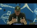 Ken Eriksen, players press conference: Arkansas 10, South Florida 2 (NCAA Fayetteville Regional)