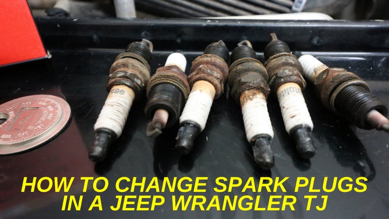 HOW TO CHANGE SPARK PLUGS ON A JEEP WRANGLER - YouTube