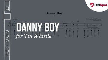 Danny Boy (Londonderry Air) Tin Whistle Tab