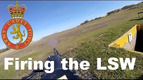 Shooting the LSW with Army Cadets : GoPro