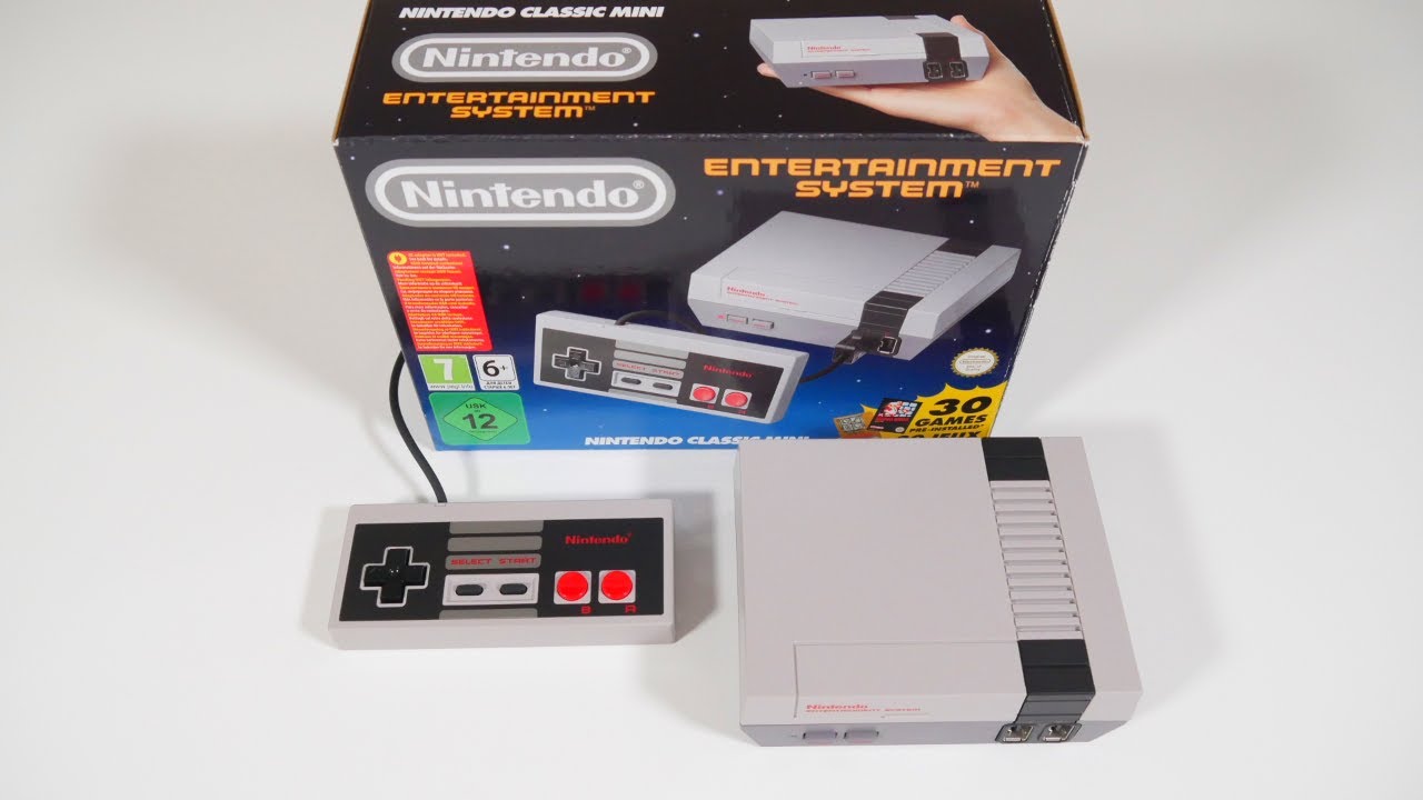 Nintendo Classic Mini Nintendo Entertainment System Unboxing - YouTube