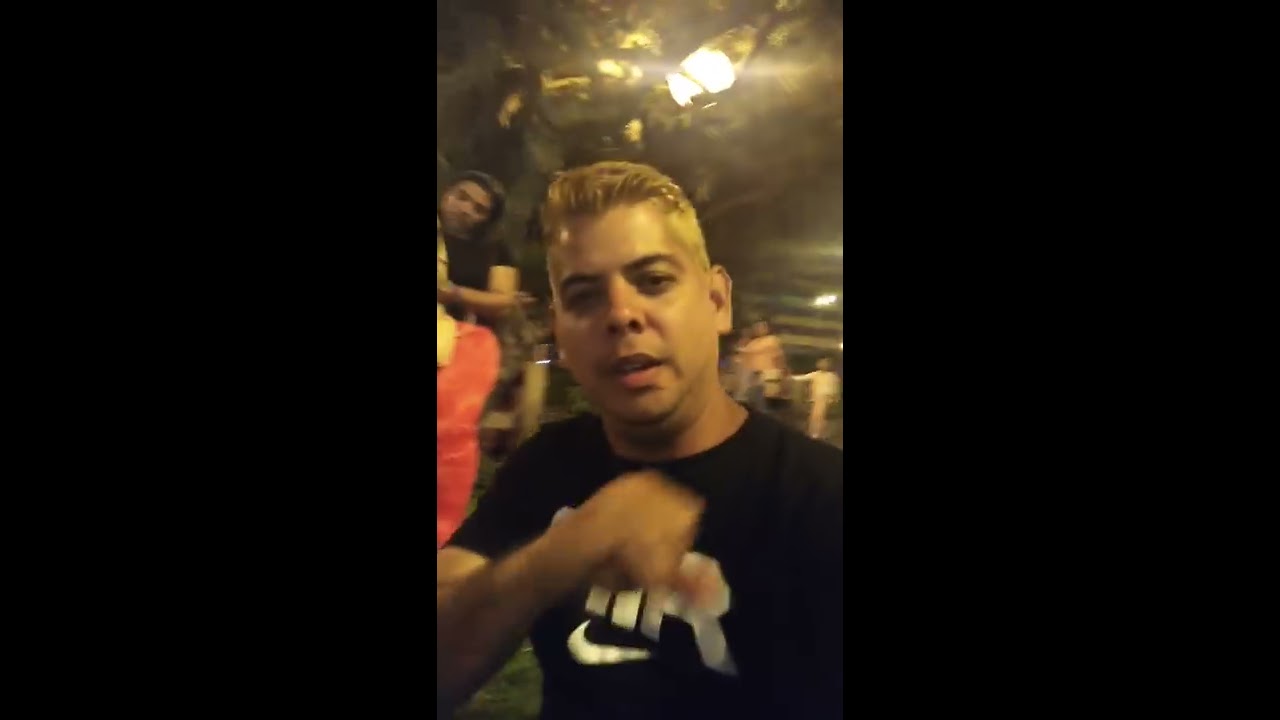 Me fui... REYMAR PERDOMO la venezolana del parque Kennedy en lima