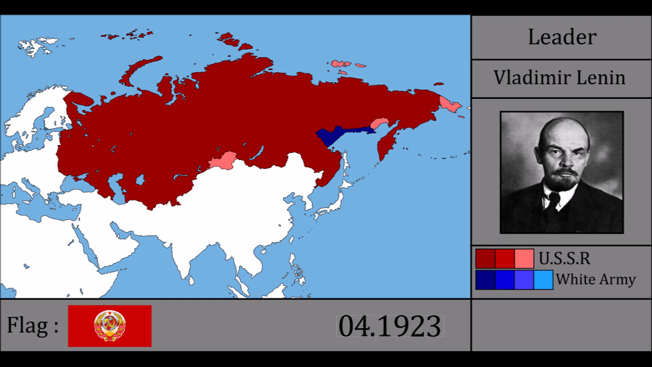 Soviet Union, History, Leaders, Flag, Map, & Anthem