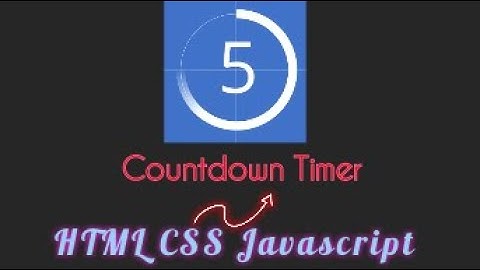 How to make countdown timer with HTML CSS and Javascript in hindi | Technical Brains