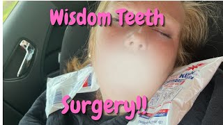 I GOT MY WISDOM TEETH OUT!!! (First Vlog)