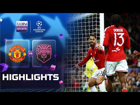 abilawa99 x alexsis4d - Manchester United 4-0 Sabah | Highlights Pertandingan Liga Champions 26/27