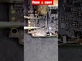 Always keep the temperature at 350°C for chip removal #mobilephonerepair #technology #youtubeshorts