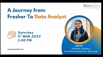 A Journey from Fresher to Data Analyst