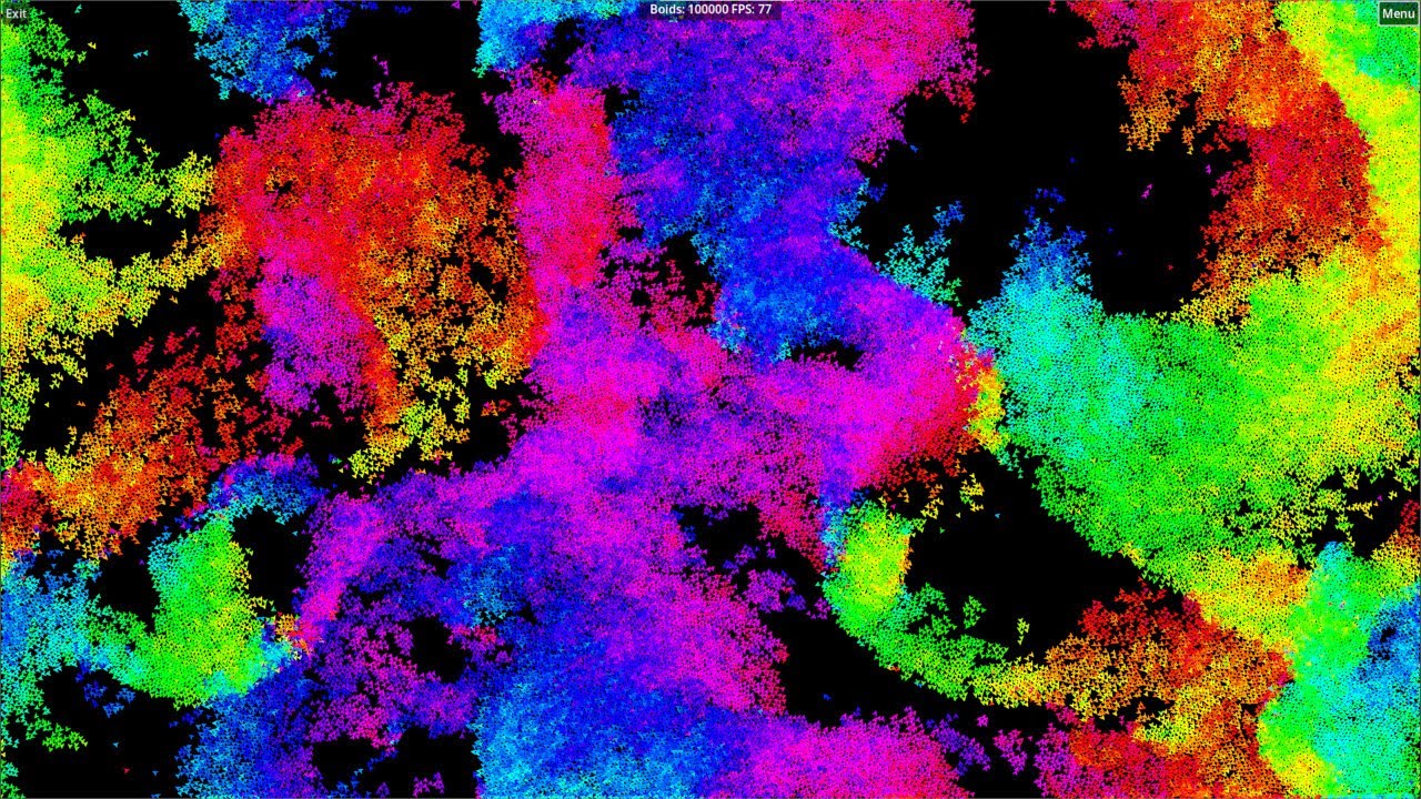Simulating 100k boids with compute shaders in godot part 1 youtube