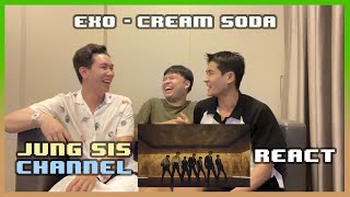 EXO (엑소) - Cream Soda MV & Dance Practice King of Kpop กลับมาแล้ว! [Reaction] By Jung Sis