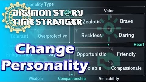How to change a Digimon Personality easily in Time Stranger