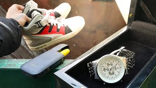 Нашёл Часы Breitling За 6000 $ ! Кроссовки Jordan |  Я В Шоке ! Находки Из Помойки