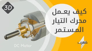 كيف يعمل محرك التيار المستمر | DC Motor