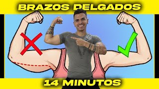 Rutina de BRAZOS con PESO | Ejercicios para brazos, tríceps y hombros 14 minutos
