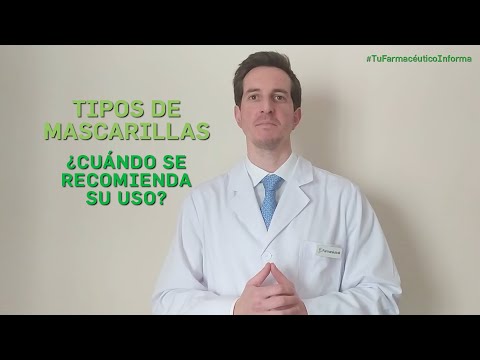 Vídeo: Máscaras De Coronavirus: Tipos, Protección, Cómo Y Cuándo Usar