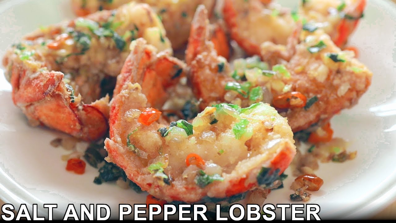 Salt And Pepper Lobster Tails Easy Fried Lobster Tail Recipe YouTube